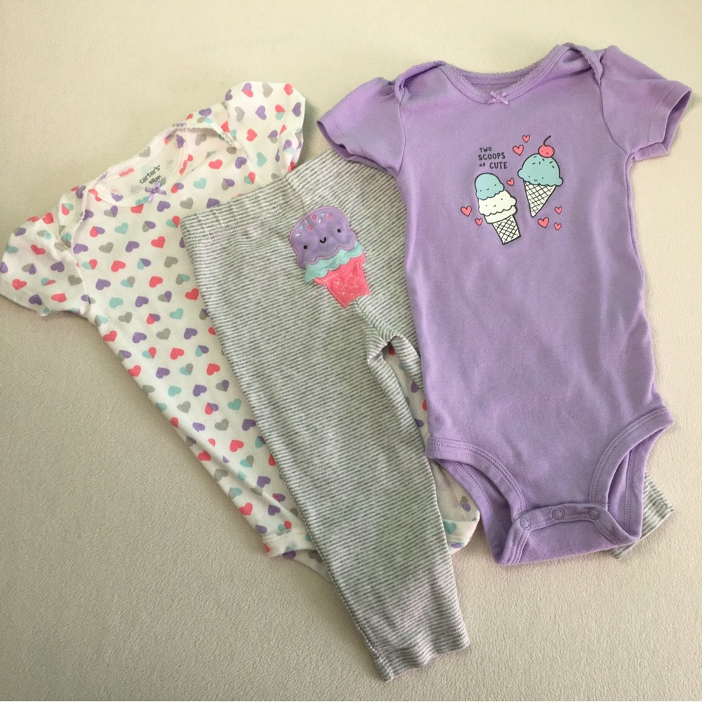 Carter's Three-piece Ice Cream Set
